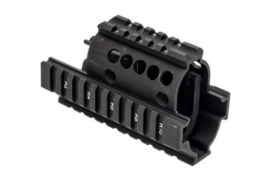 Midwest Industries Mini Draco AK Railed Handguard Standard Topcover Black can install without a gunsmith